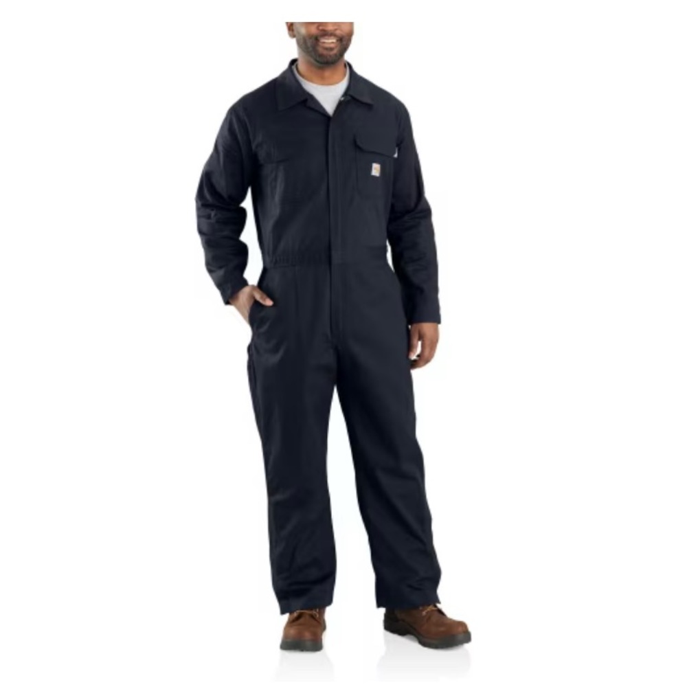 Carhartt Flame-Resistant Loose-Fit Twill Coveralls for Men